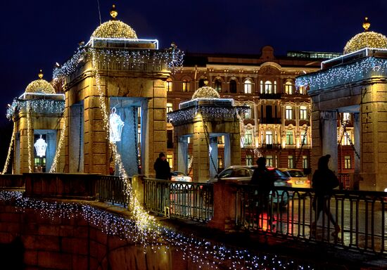 Предновогодний Санкт-Петербург