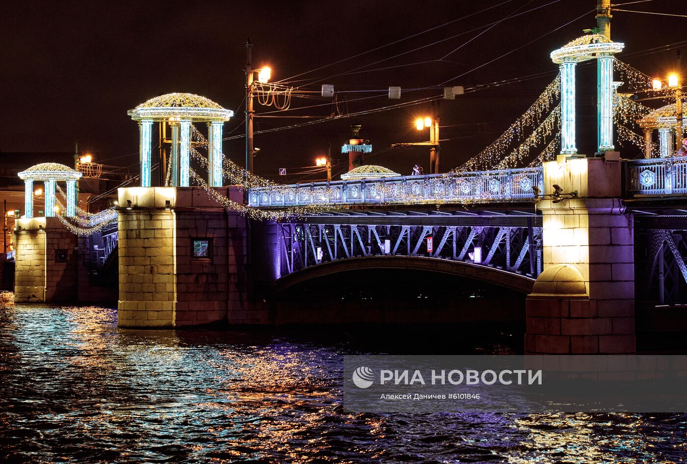 Предновогодний Санкт-Петербург