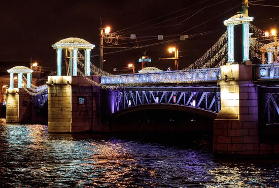 Предновогодний Санкт-Петербург