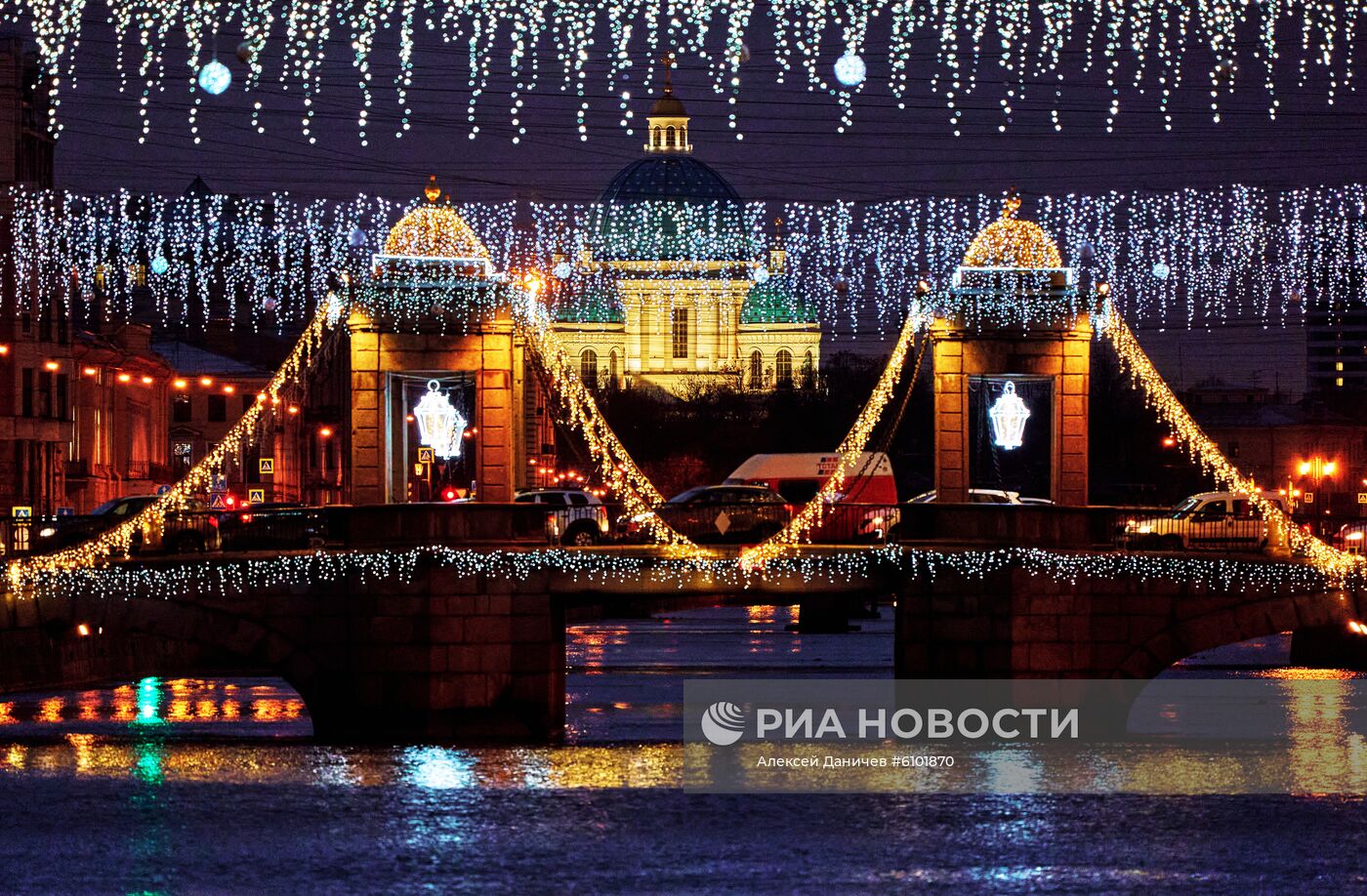 Предновогодний Санкт-Петербург