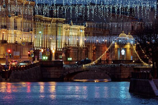 Предновогодний Санкт-Петербург