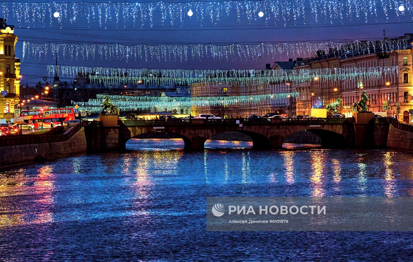 Предновогодний Санкт-Петербург