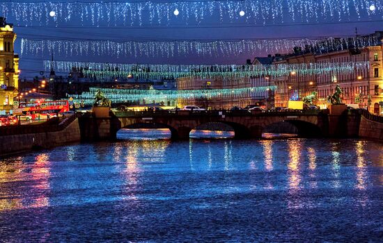Предновогодний Санкт-Петербург