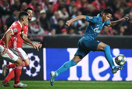 Футбол. Лига чемпионов. Матч "Бенфика"  "Зенит"