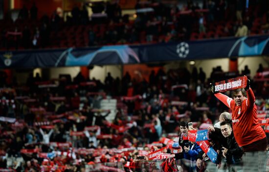 Футбол. Лига чемпионов. Матч "Бенфика"  "Зенит"