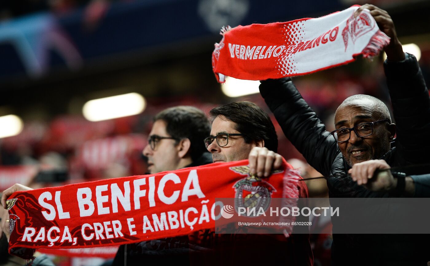 Футбол. Лига чемпионов. Матч "Бенфика" "Зенит"