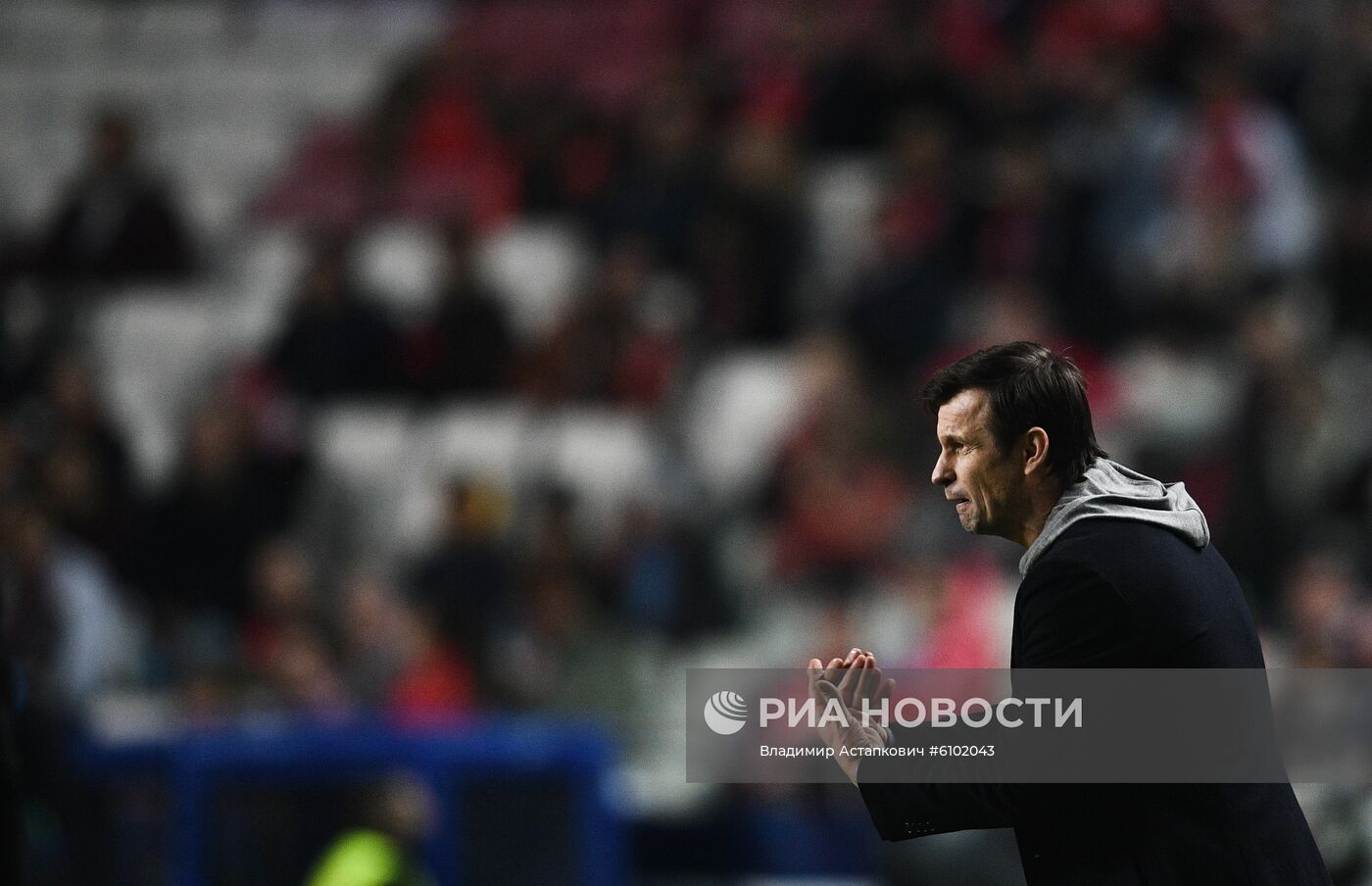 Футбол. Лига чемпионов. Матч "Бенфика" "Зенит"