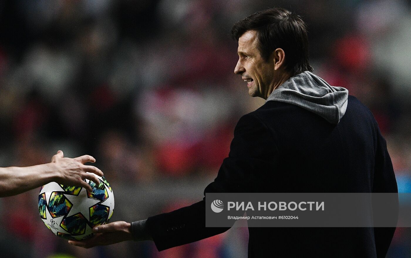 Футбол. Лига чемпионов. Матч "Бенфика" "Зенит"