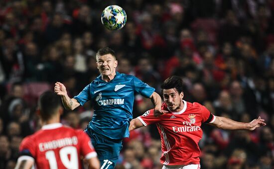 Футбол. Лига чемпионов. Матч "Бенфика"  "Зенит"