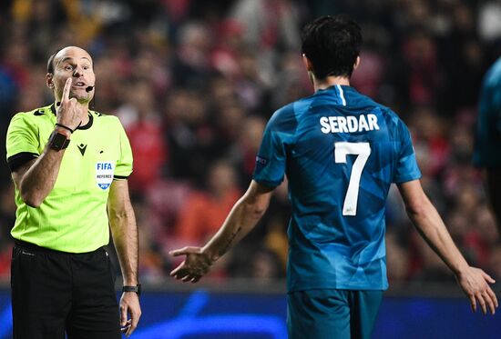 Футбол. Лига чемпионов. Матч "Бенфика"  "Зенит"