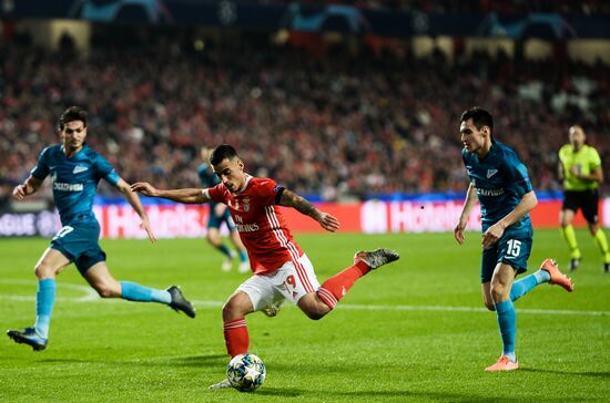 Футбол. Лига чемпионов. Матч "Бенфика"  "Зенит"