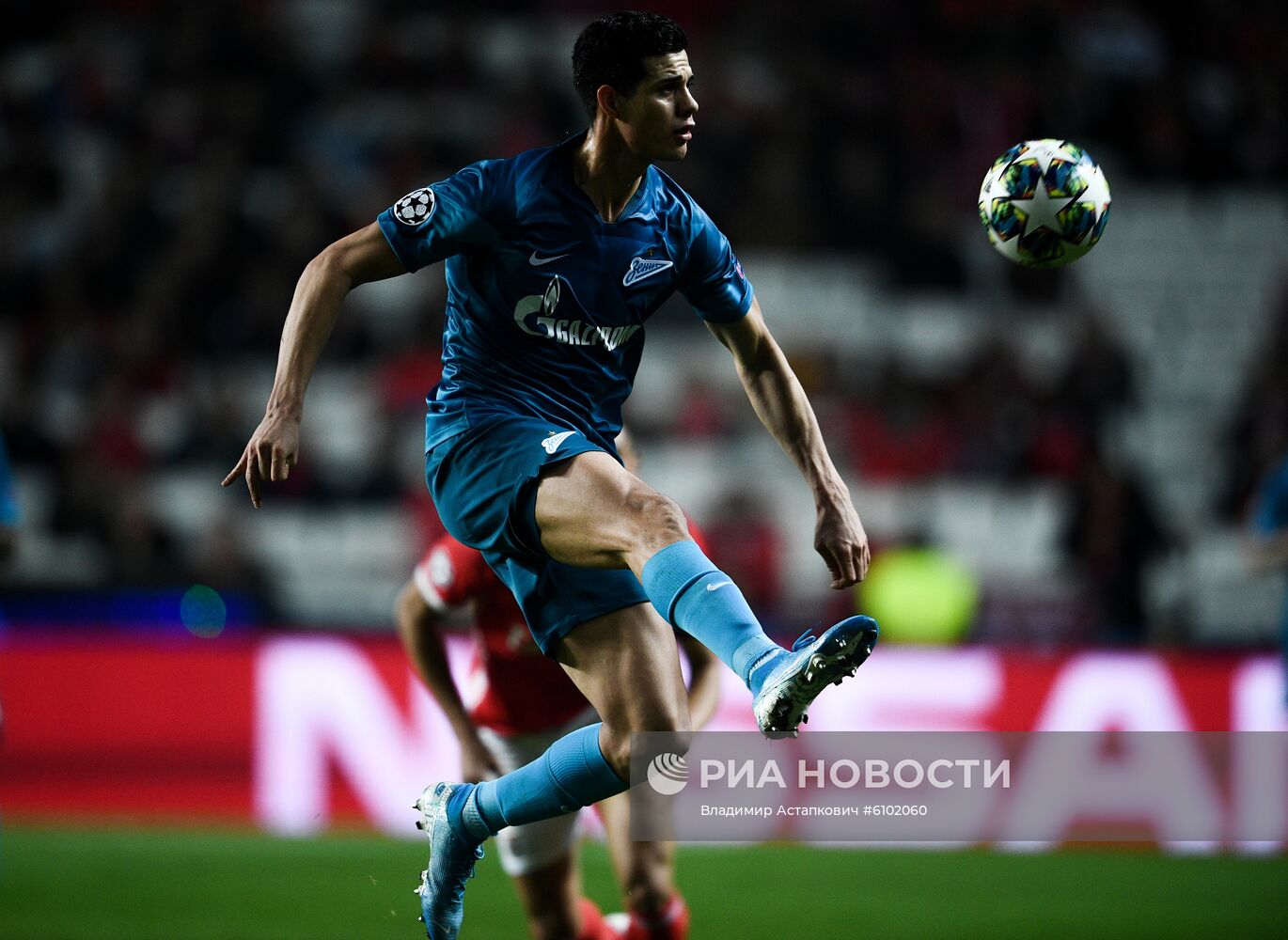 Футбол. Лига чемпионов. Матч "Бенфика" "Зенит"