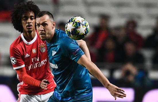 Футбол. Лига чемпионов. Матч "Бенфика"  "Зенит"