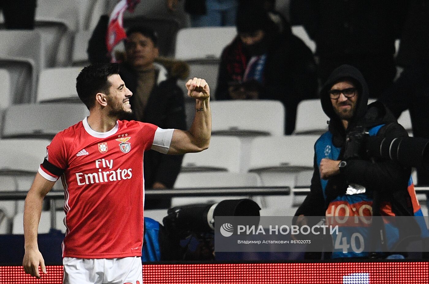 Футбол. Лига чемпионов. Матч "Бенфика" "Зенит"