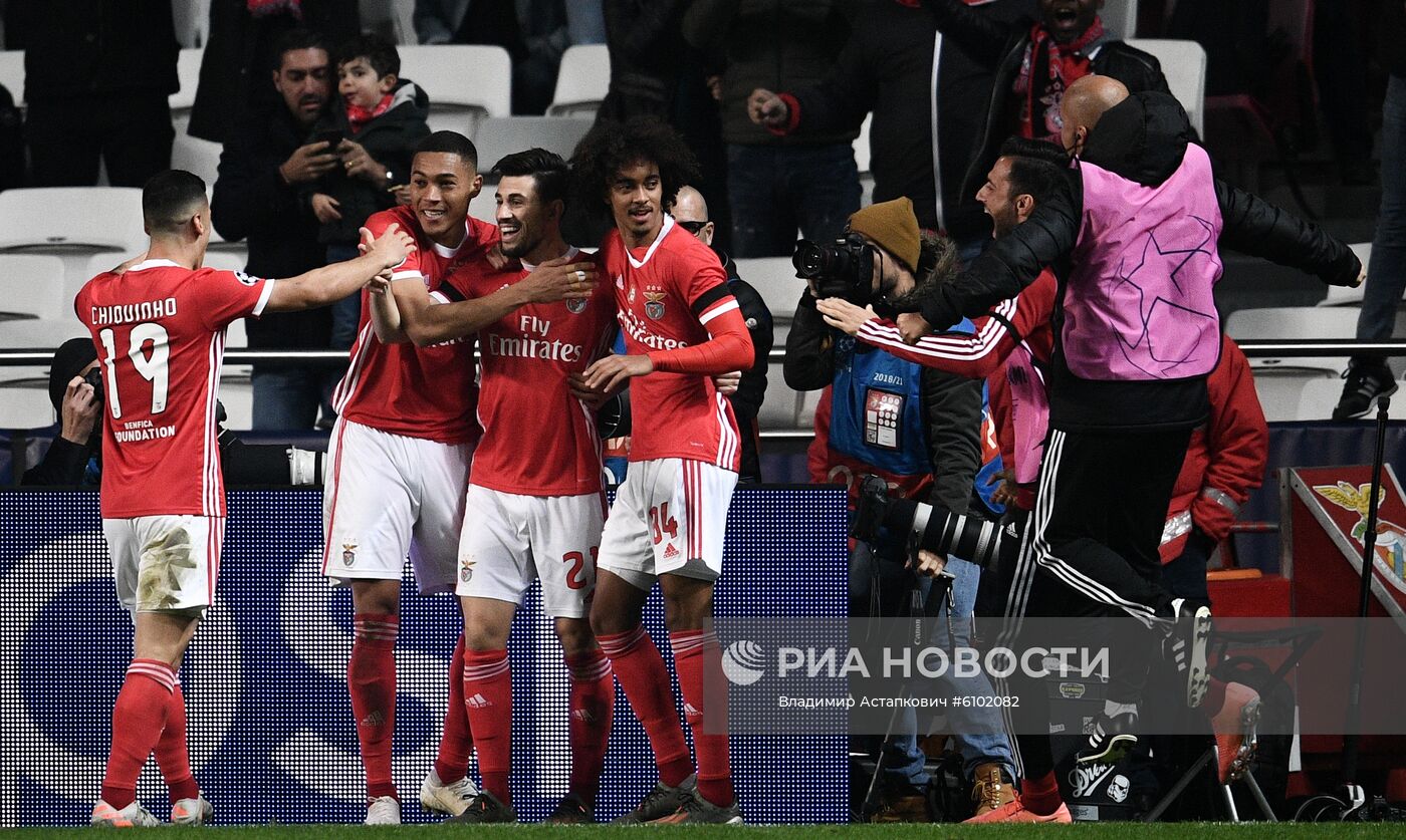 Футбол. Лига чемпионов. Матч "Бенфика" "Зенит"