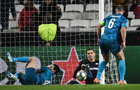 Футбол. Лига чемпионов. Матч "Бенфика"  "Зенит"