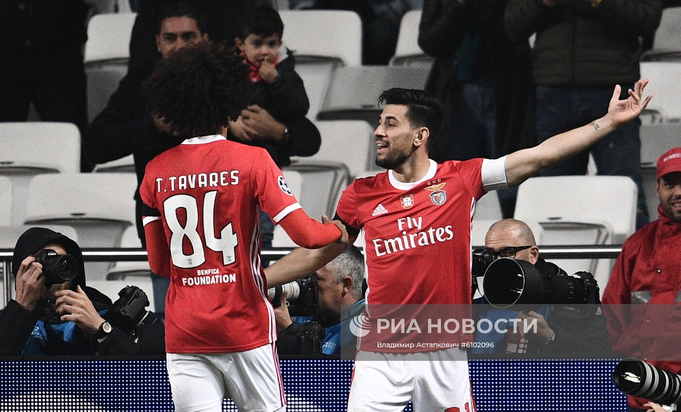 Футбол. Лига чемпионов. Матч "Бенфика" "Зенит"