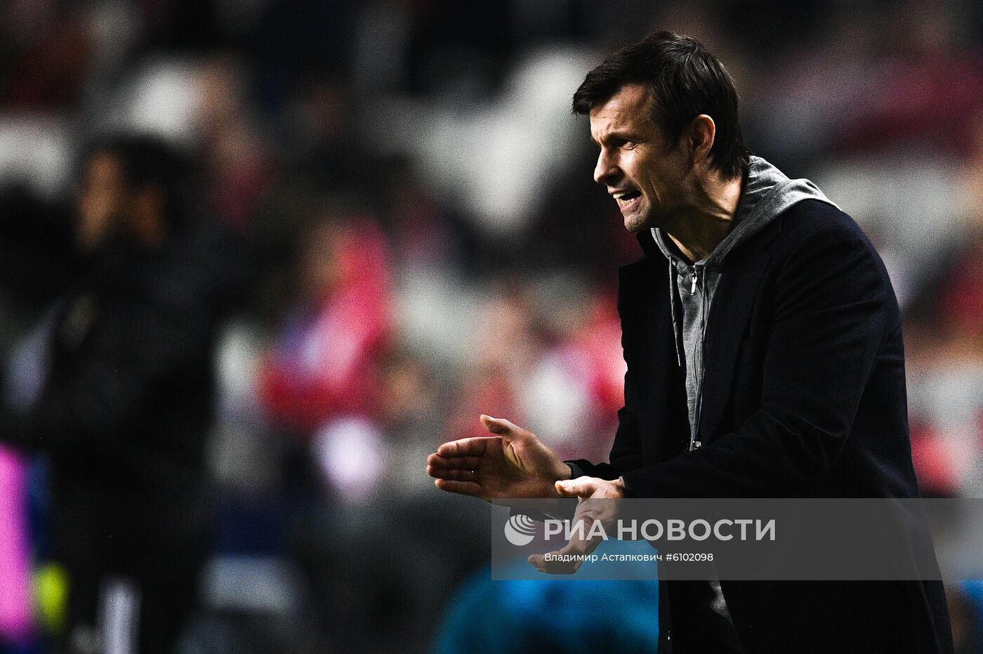 Футбол. Лига чемпионов. Матч "Бенфика" "Зенит"