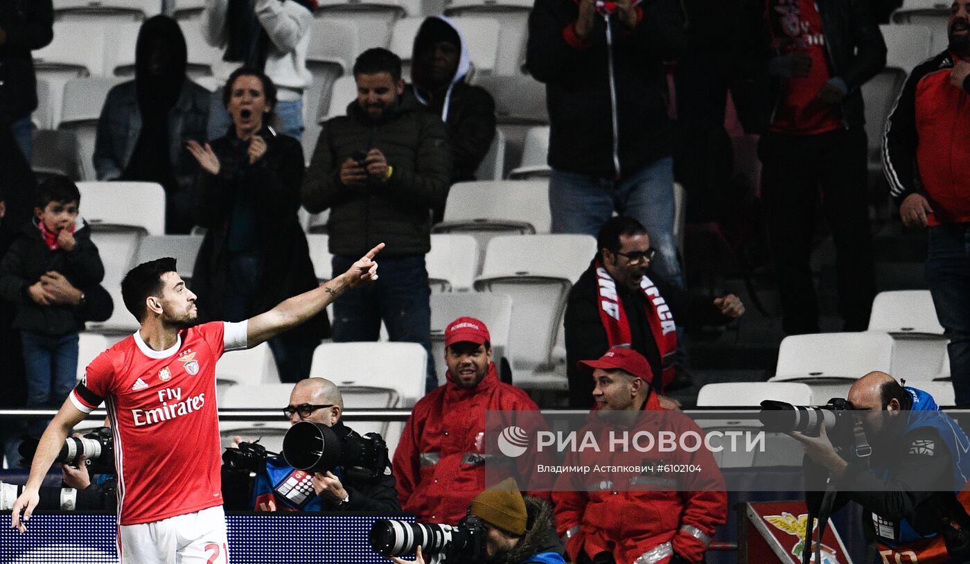 Футбол. Лига чемпионов. Матч "Бенфика" "Зенит"