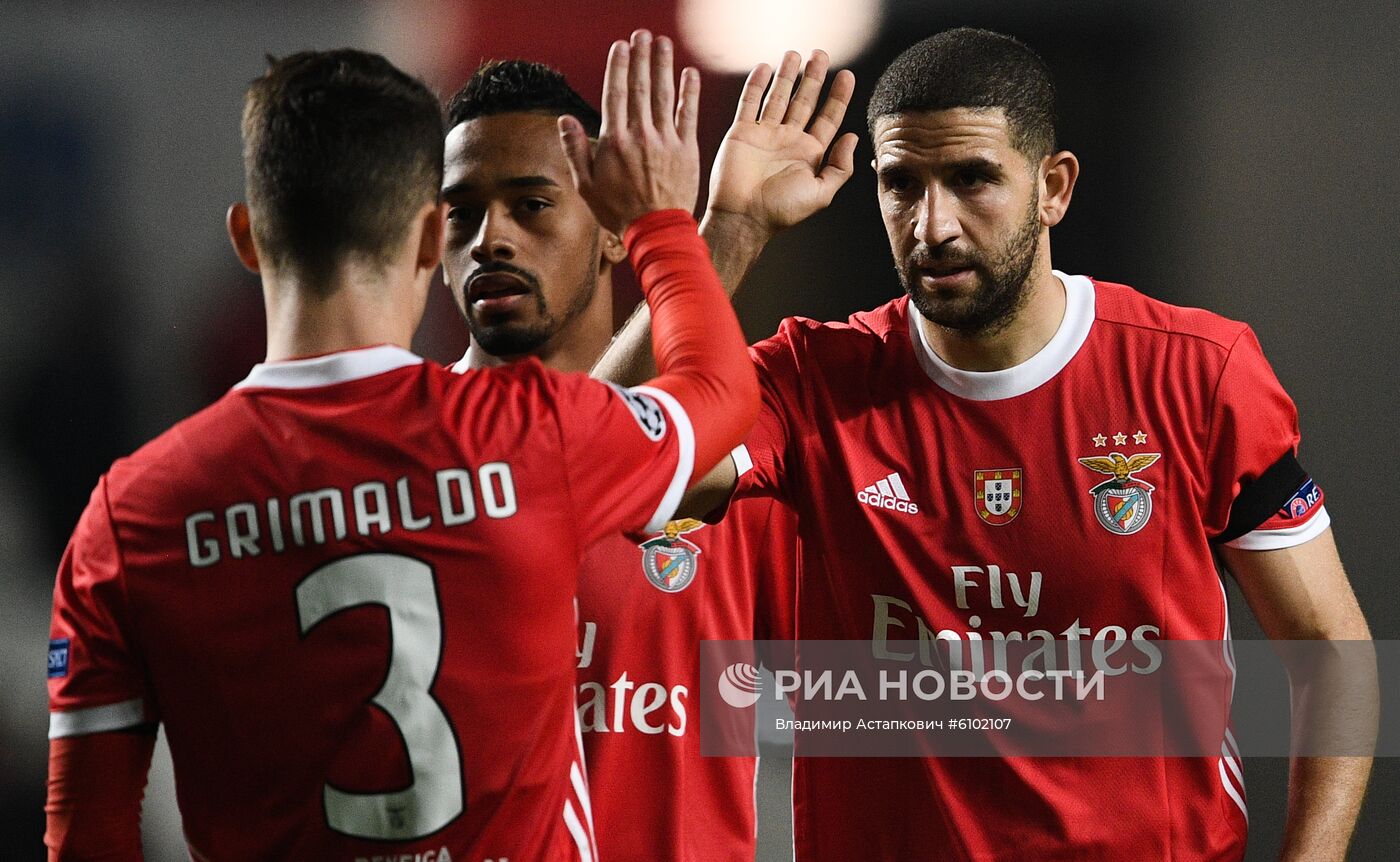 Футбол. Лига чемпионов. Матч "Бенфика" "Зенит"