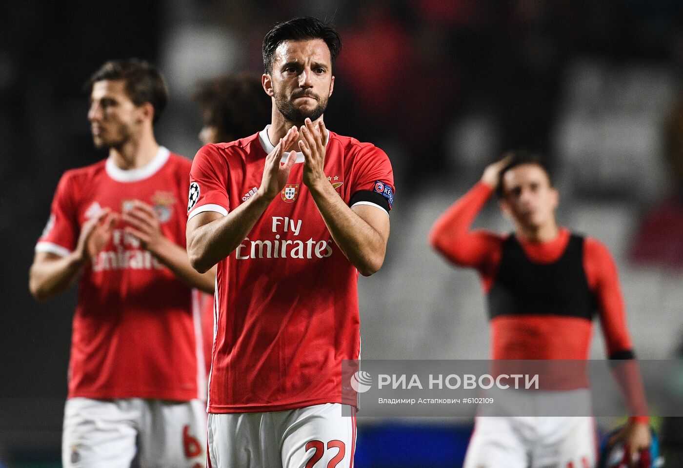 Футбол. Лига чемпионов. Матч "Бенфика" "Зенит"