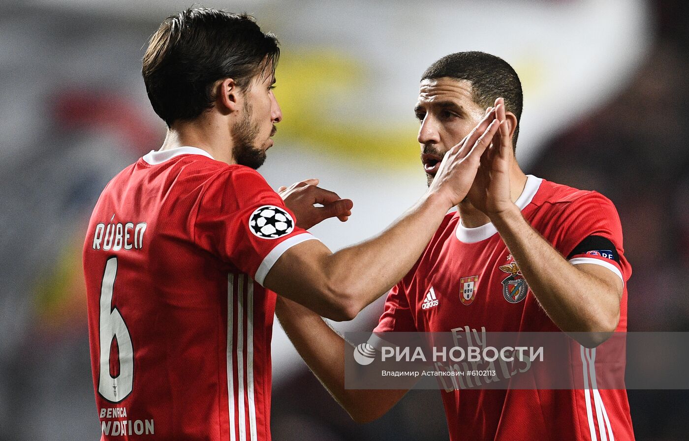 Футбол. Лига чемпионов. Матч "Бенфика" "Зенит"