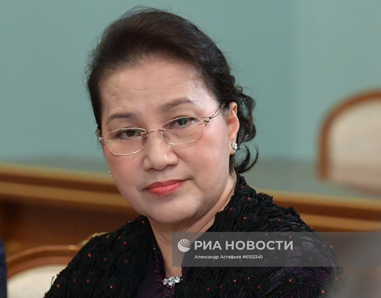 Премьер-министр РФ Д. Медведев встретился с главой парламента Вьетнама Н. Т. К. Нган