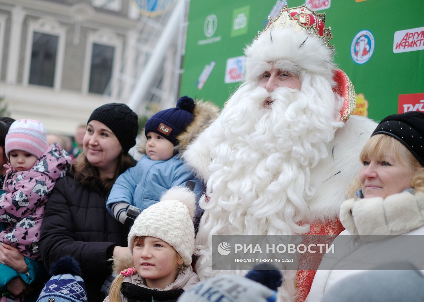 Всероссийский Дед Мороз посетил Краснодар