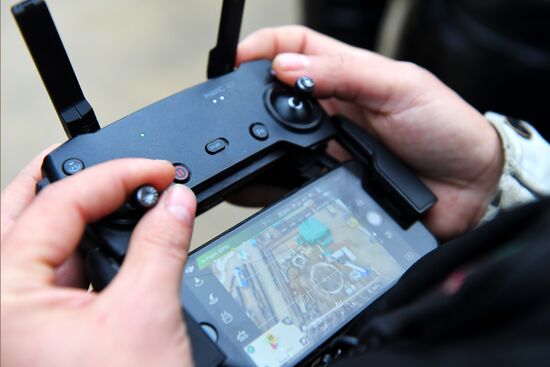 Строительство станции метро "Кунцевская" большой кольцевой линии