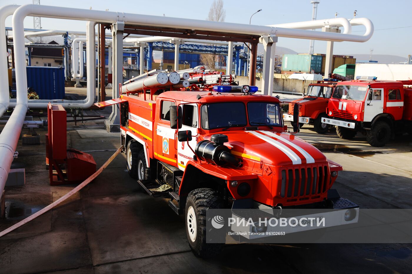 Всероссийские командно-штабные учения в Новороссийске