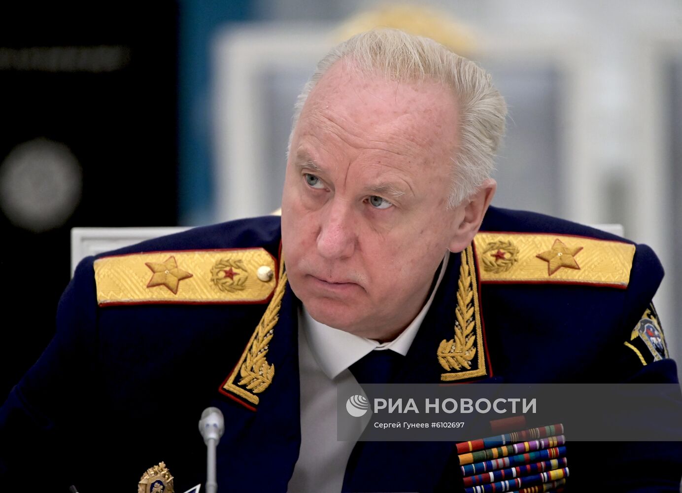 Президент РФ В. Путин провел в Кремле заседание организационного комитета "Победа"