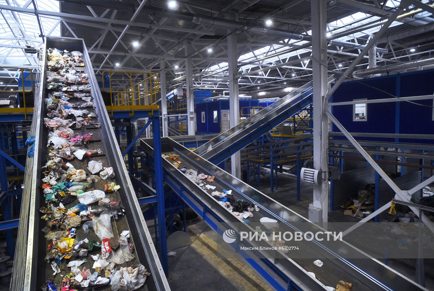 Предприятие по переработке отходов в Подмосковье 