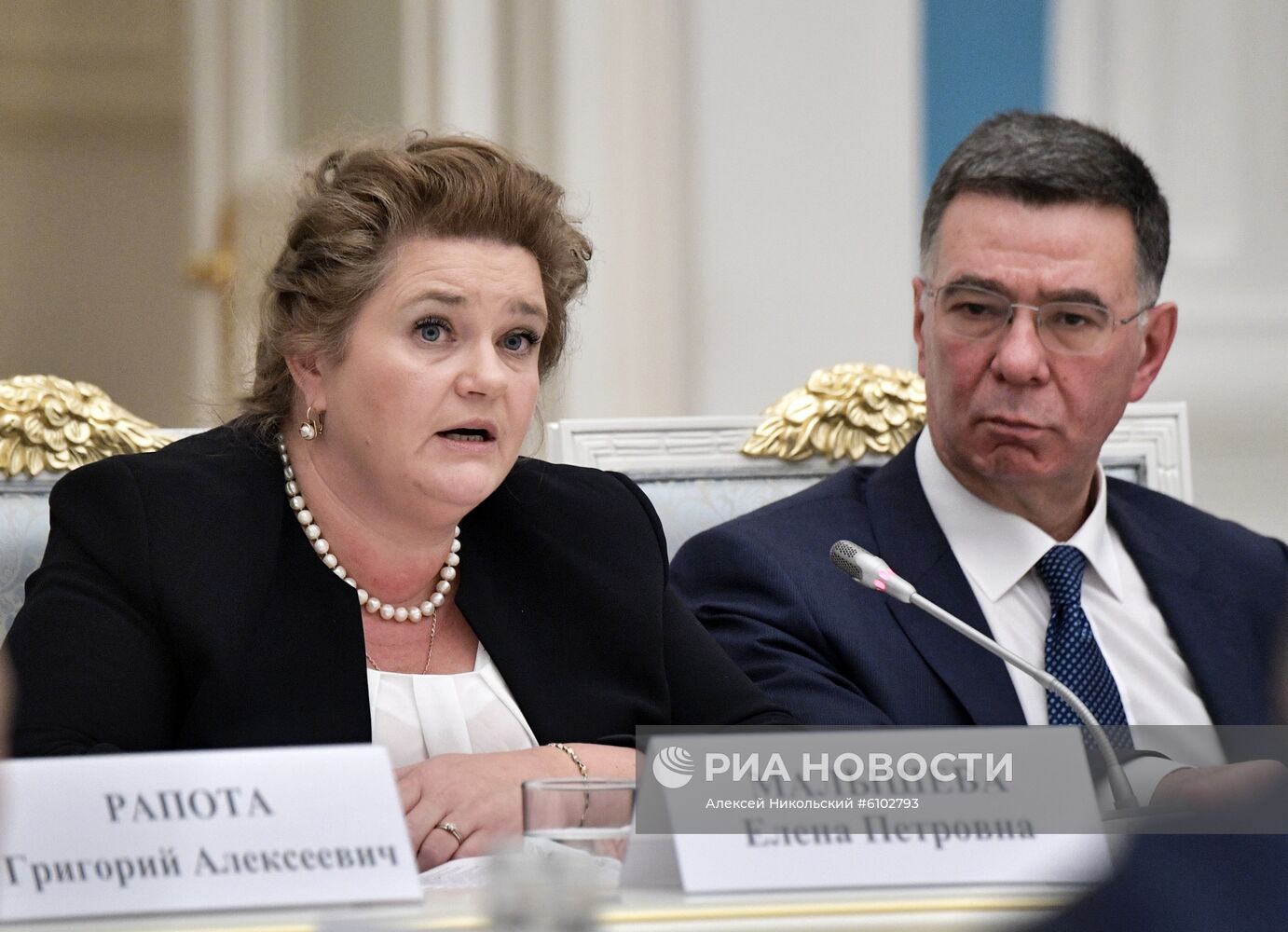 Президент РФ В. Путин провел в Кремле заседание организационного комитета "Победа"