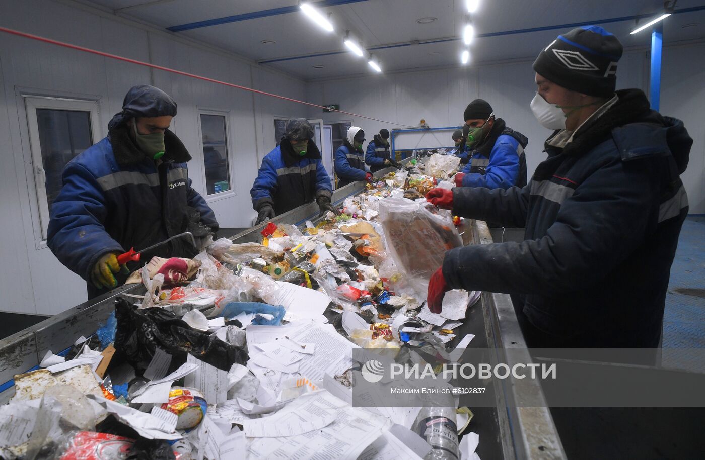 Предприятие по переработке отходов в Подмосковье 