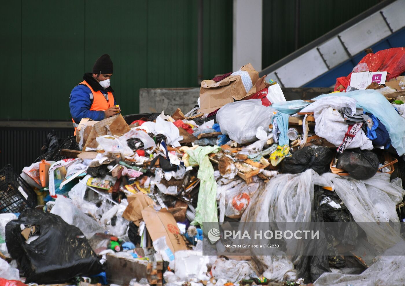 Предприятие по переработке отходов в Подмосковье 