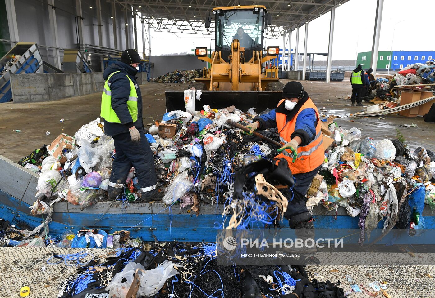 Предприятие по переработке отходов в Подмосковье 