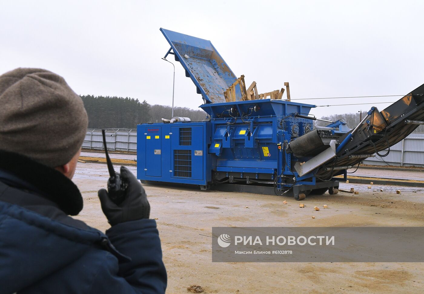 Предприятие по переработке отходов в Подмосковье 