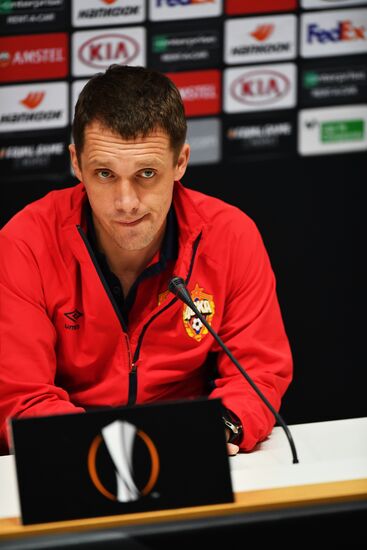 Футбол. Лига Европы. Тренировка ПФК ЦСКА