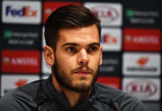 Футбол. Лига Европы. Тренировка ПФК ЦСКА