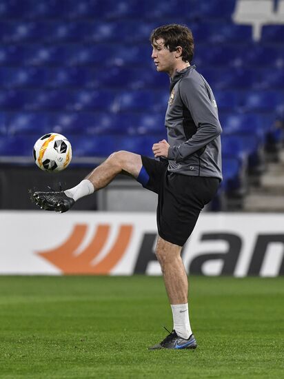 Футбол. Лига Европы. Тренировка ПФК ЦСКА