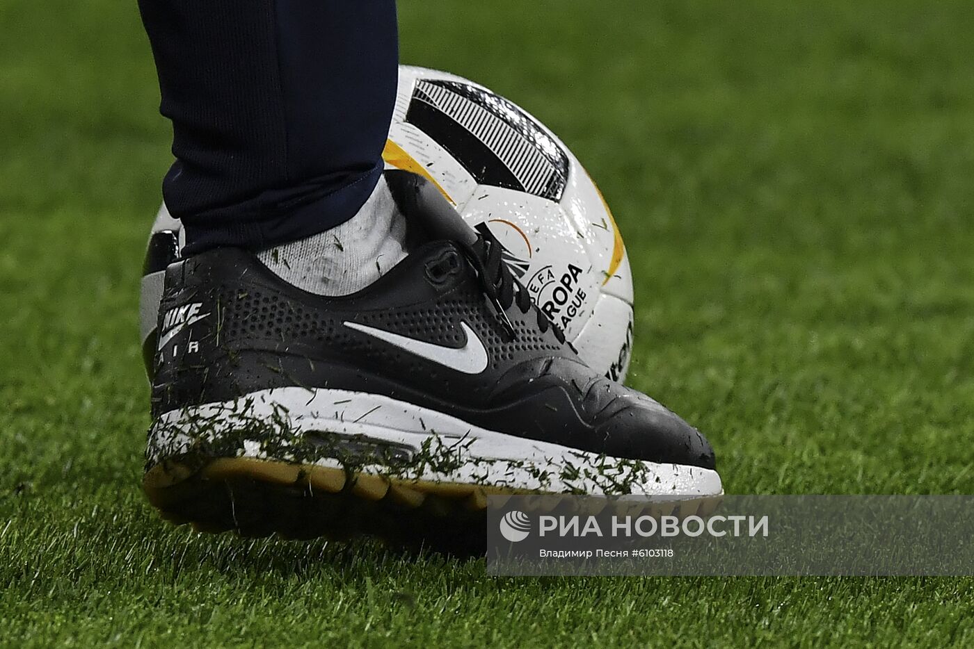 Футбол. Лига Европы. Тренировка ПФК ЦСКА