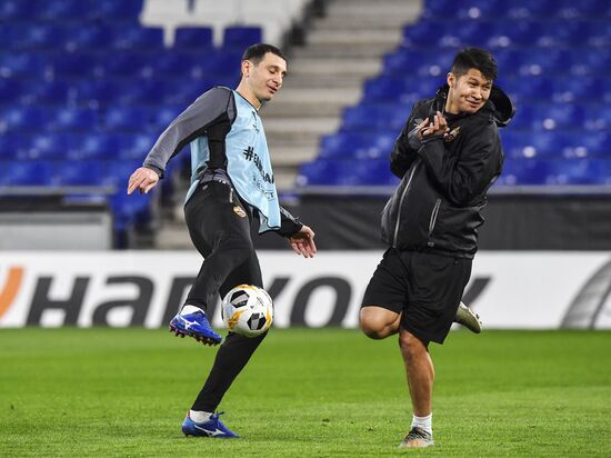 Футбол. Лига Европы. Тренировка ПФК ЦСКА