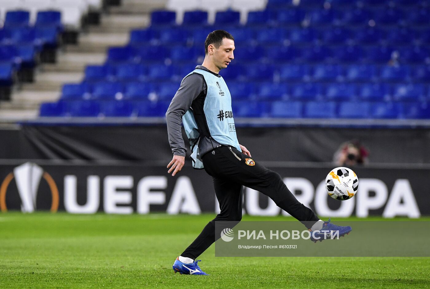 Футбол. Лига Европы. Тренировка ПФК ЦСКА
