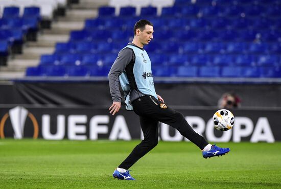 Футбол. Лига Европы. Тренировка ПФК ЦСКА