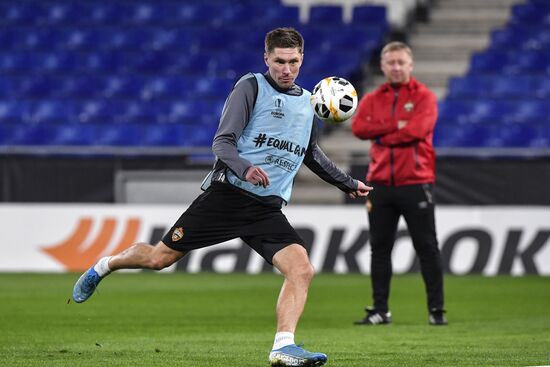 Футбол. Лига Европы. Тренировка ПФК ЦСКА