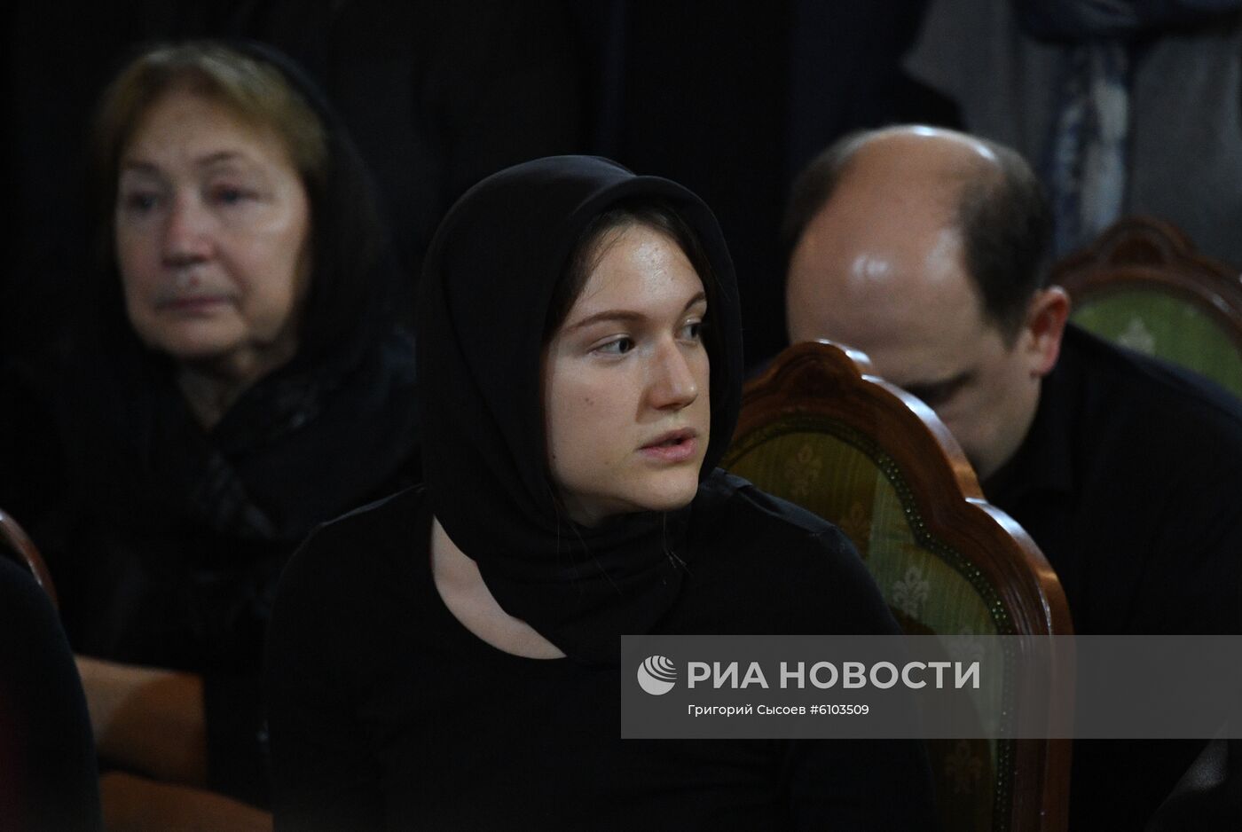 Прощание с Ю. Лужковым