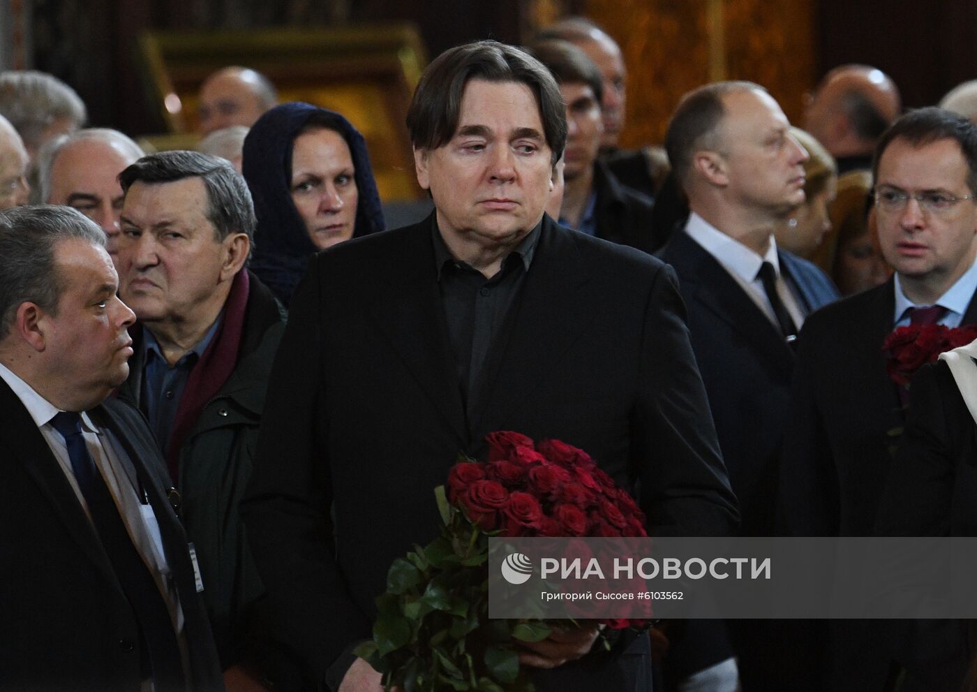 Прощание с Ю. Лужковым