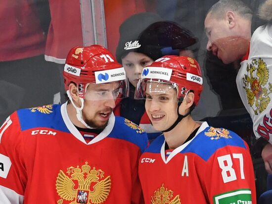 Хоккей. Кубок Первого канала. Швеция - Россия