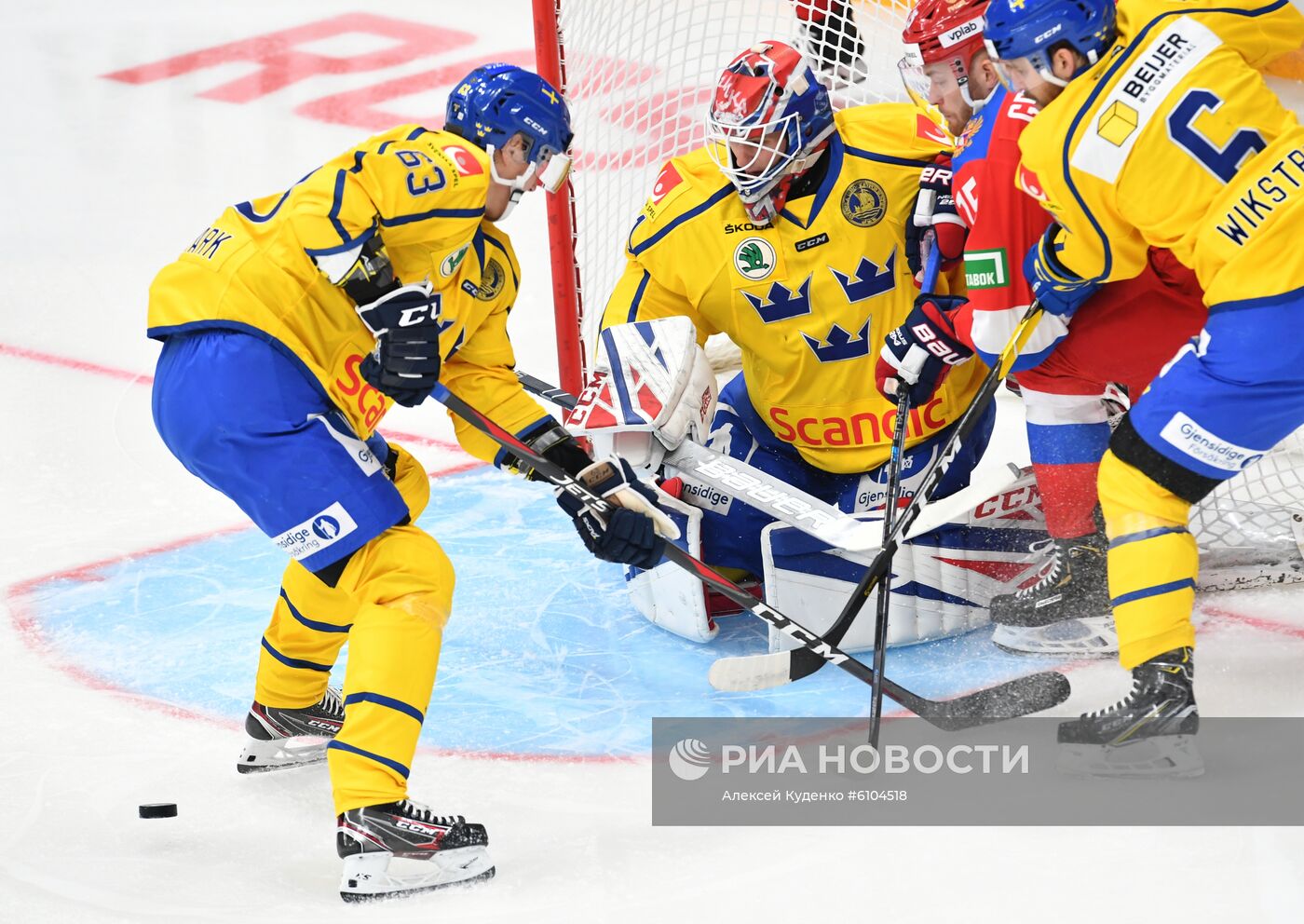 Хоккей. Кубок Первого канала. Швеция - Россия