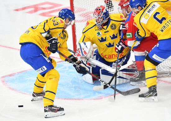 Хоккей. Кубок Первого канала. Швеция - Россия